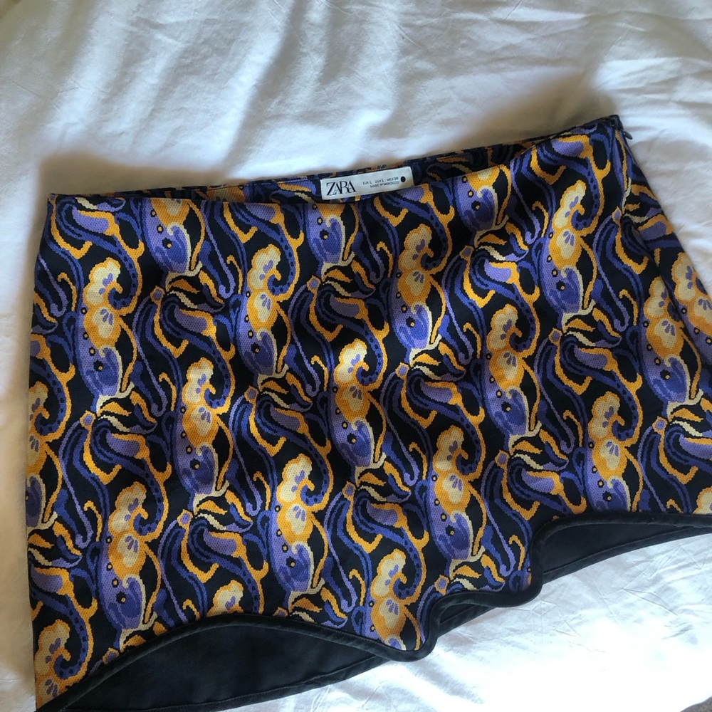 SALE🇺🇸 Zara Asymmetrical Skirt - Picture 3 of 3